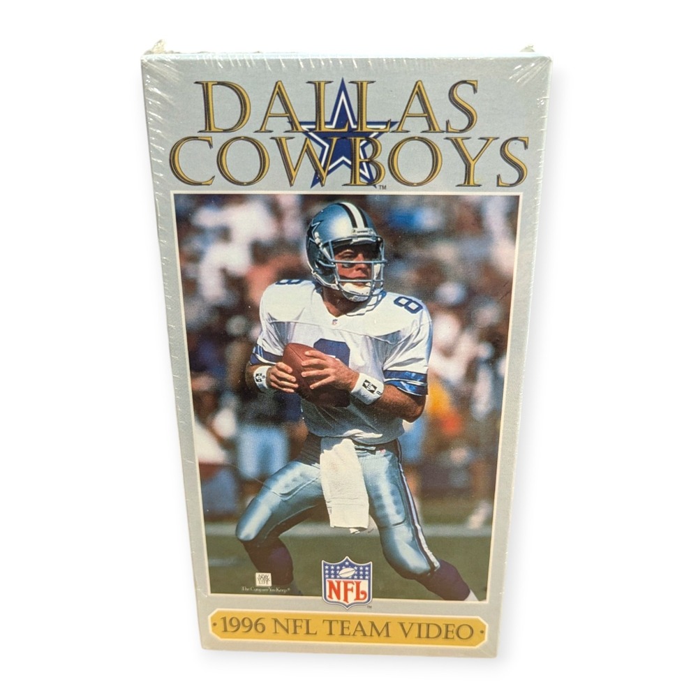 Dallas Cowboys 1996 NFL Team Video The Long Road Home VHS New Sealed Vintage